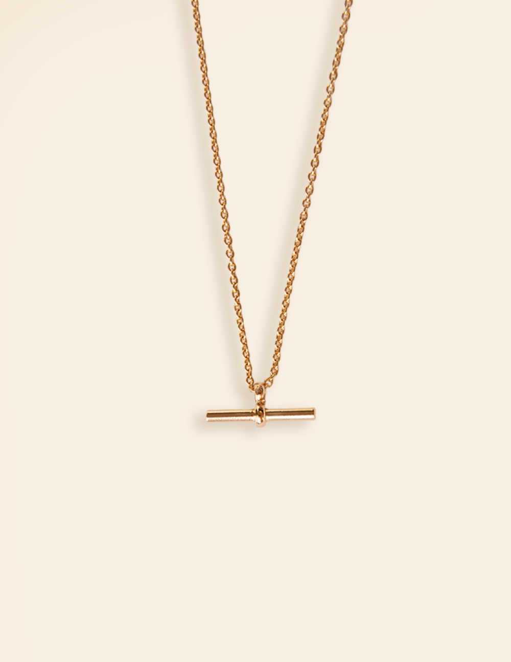 Classic T-Bar Necklace — Harmony Jewelry & Co Classic T-Bar Necklace — Harmony Jewelry & Co